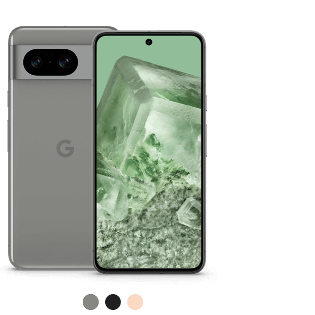 Google Pixel 7a available in Charcoal, Sea and Snow bundled with Google Pixel Buds A-Series